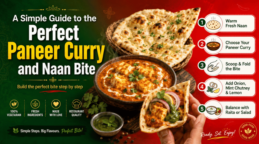 A Simple Guide to the Perfect Paneer Curry and Naan Bite