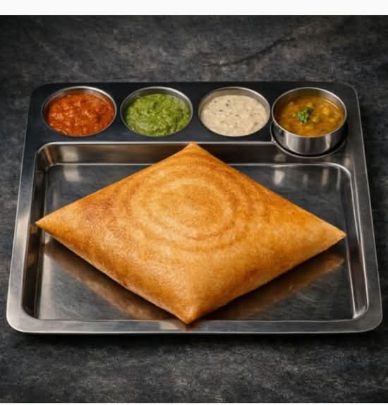 Crispy Dosa Orpington dish