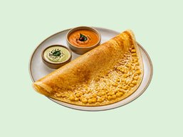 Cheese and Sweetcorn Dosa